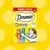 Dreamies Creamy Mega Pack x12, sin azúcar añadido, sin aromas artificiales. Incluye 6x pollo y 6x salmón.