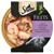 Sheba Filets, chicken with shrimp, au Poulet, aux Crevettes et aux Poissons de l’Océan. Packaging shows a close-up of the product and a grey cat.