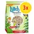Lilleb Wildvogelfutter, schalenfrei, Ambrosia-kontrolliert, 4 kg, für alle Jahreszeiten, 3x Packung, ideal für Futterhäuschen und saubere Umgebung.