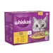 Whiskas 7+ Senior Pouches in Jelly - Poultry Feasts in Jelly (12 x 85g)