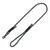 TRIXIE Soft Rope Leine - S–XL: 1,00 m/ø 10 mm, schwarz/grau