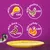 Product contains 20 portions each with chicken, poultry, duck and turkey, shown by icons and text on a purple background.