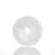 Round filter insert made of white material, suitable for water fountains or similar devices. Visible central opening and segmented structure.