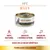 almo nature HFC Jelly, thon avec calamars, 100% naturel, booste l’hydratation, riche en oméga-3, avec de la gelée végétale. Texte visible sur l’emballage et l’image.