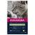 EUKANUBA Hairball Control kattenvoer, 10 kg zak. Tekst: reduceert haarballen, geen tarwe, 90% dierlijk eiwit. Geschikt voor katten ouder dan 1 jaar. Premium droogvoer.