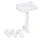 4-delat set, vitt