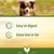 Product features: easy to digest and extra low in fat, with icons representing digestion and low fat. Chicken icon shown at the bottom.