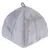Grey, soft pet house with fabric cover and loop on top. Suitable as a retreat for small animals.