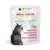 Sachet almo nature Hydration Help HFC Bouillon de saumon avec 25 % filet de saumon, pour chat. Texte : ingrédients HFC adaptés à la consommation humaine, maintenant aliment pour chat.