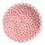 Aumüller Panier pour chat tressé  - rosé : Ø 50 x H 15 cm