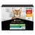 Purina Pro Plan Sterilised Adult Maintenance, 10 x 85g, varietà: manzo, pollo, in salsa.