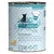 Blik catz finefood N°613 ragout in saus, Huhn & Muschel. Tekst: high premium, grain free, no animal testing, no added sugar. Pictogrammen: 95% vlees, graanvrij, geen dierproeven.