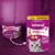 Whiskas Vitamin E-Xtra mit Huhn, neue Verpackung mit 60% weniger Plastik, unterstützt das Immunsystem der Katze, enthält Vitamin E und Taurin, 50g.
