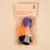 TIAKI set di 3 palline Moppy con catnip nei colori viola, arancione e nero, confezionate in una custodia di plastica trasparente.