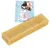 Yaky queijo de mastigar feito de 100% leite de pastagem. Embalagem mostra cão com queijo de mastigar.