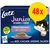 Latz Junior Mixed selection in jelly, 48x. Purina. 12x med oksekød, kylling, sardin, laks. Ingen farvestoffer. Billede af kat og skål med foder. Latz Junior Mixed selection in jelly, 48x. Purina. 12x med oksekød, kylling, sardin, laks. Ingen farvestoffer. Billede af kat og skål med foder.
