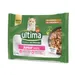 Ultima Cat Expert Nutrition Junior kuřecí a losos - 4 ks (4 x 70 g)