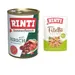 6 x 400g RINTI Wet Dog Food + 100g RINTI Wet Dog Food Free! * - Venison Adult (6 x 400g) + Duck with Vegetables Filetto in Jelly (100g)
