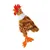 Karlie игрушка для собак Flatino, петушок - 40 x 19 x 3 см