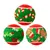 Lot de 6 balles KONG Holiday SqueakAir pour chien Lot de 6 balles KONG Holiday SqueakAir pour chien