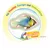 Texte en allemand : Für Vitalität, Energie und Immunstärke. BioActive Formel. Image d’un poisson coloré avec logo circulaire. Texte non disponible ailleurs sur la page.