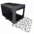 Sparset! Faltbare Nylonbox Alu deluxe + Fleecedecke Pawty - Grösse XL + Decke L 100 x B 70 cm Sparset! Faltbare Nylonbox Alu deluxe + Fleecedecke Pawty - Grösse XL + Decke L 100 x B 70 cm