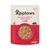 Pouch labelled chicken breast with beef in jelly, made with natural ingredients, 70g.