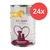 Sparpaket Herrmann's Kreativ-Mix Reinfleisch / Bio-Reinfleisch 24 x 400 g - Bio-Ente