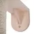 Close-up of a wooden holder with screw hole and sisal rope, suitable for scratching post constructions.