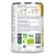 Tabella razioni consigliate per gatti: attività bassa 2 kg 135g, 3 kg 180g, 4 kg 215g; attività moderata 2 kg 180g, 3 kg 240g, 4 kg 290g. Analisi: proteine 8%, grassi 5%, fibre 0,4%. Peso netto 405g.