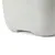 Detail van een witte kunststof container of bak, onderzijde met uitsparing zichtbaar. Geen merknaam of tekst aanwezig.