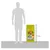 Product bag shown next to a human silhouette with a height marker indicating the bag is 771 mm tall.
