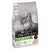 Purina Pro Plan Sterilised Adult, Optirenal, 1+ lat, bogata w łososia. Opakowanie z wizerunkiem kota i oznaczeniami: isfm, brak dodatku sztucznych barwników.