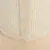 Close-up of beige scratching post material with sisal fabric and soft plush edge.