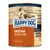 Happy Dog ENTE PUR DUCK PURE konzerv, 100% tierisches Protein, Supreme Sensible, Made in Germany felirattal, kacsás kutyaeledel csomagolása látható.
