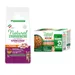 Natural Trainer Adult csirke - Sterilised pulyka 10 kg +  Adult csíkok szószban 12 x 85 g Vegyes csomag (csirke, lazac, tonhal, pulyka)