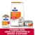 Hill's Prescription Diet Urinary Care c/d multicare stress kattenvoer, droog- en natvoer verpakkingen met witte kat. Tekst: Probeer onze heerlijke varianten in droog- & natvoer.