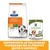 Hill's Prescription Diet Urinary + Metabolic c/d Multicare e Hill's Healthy Weight Treats para cães. Texto: Experimente as deliciosas variedades de alimentos secos e húmidos.