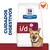 Hill's Prescription Diet i/d, cuidados digestivos, embalagem com imagem de cão e símbolo de frango no canto superior direito. Hill's Prescription Diet i/d, cuidados digestivos, embalagem com imagem de cão e símbolo de frango no canto superior direito.