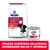 Hill's Prescription Diet Digestive Care MINI i/d stress para perros, saco y lata visibles. Texto: PRUEBA NUESTRAS DELICIOSAS VARIEDADES SECAS Y HÚMEDAS.