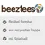 Beeztees. Flexibel formbar, aus recycelter Pappe, mit Spielball.