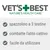 VET'S BEST NATURE'S HEALTH CARE. Spazzolino a 3 testine, combatte l'alito cattivo, facile da utilizzare.