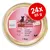 catz finefood Huhn Chicken Poulet Pollo i gelé, 24x85 g. Rund förpackning med rosa etikett och streckkod, vikt 85 g synlig. catz finefood Huhn Chicken Poulet Pollo i gelé, 24x85 g. Rund förpackning med rosa etikett och streckkod, vikt 85 g synlig.