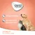 Concept for Life zalmolie voor honden en katten. Omega 3-vetzuren, gezonde huid & glanzende vacht. Afbeelding van een hond en kat op oranje achtergrond.