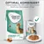 Concept for Life Sterilised Cats, Trockenfutter 10kg mit Lachs und Frischebeutel Grain Free Rezept. Optimal kombiniert für sterilisierte Katzen ab 1 Jahr.
