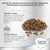 Pellets Mobility Concept for Life, instructions en allemand : à mélanger avec nourriture sèche ou humide, inclus cuillère doseuse. Texte et marque visibles sur l’image.
