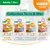 IAMS Delights Collection Terre & Mer en sauce pour chat adulte 1 an+, 4 variétés : poulet & dinde, agneau & poivrons, thon sauvage & petits pois, saumon & cabillaud, 4 x 3 sachets 85 g