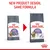 Image shows Royal Canin Appetite Control packaging changing to a new design with the text 'New product design, same formula'. Formula remains unchanged despite updated packaging.