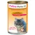 Feline Porta 21, alimento complementare per gatti, carne di tonno intero con surimi. Testo visibile anche in inglese e tedesco. Immagine di un gatto sul fronte della confezione.