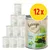 Feringa Rabbit with parsnip & catnip ADULT 400 g, 12-pack burkar kattmat. Stor gul cirkel med röd text: 12x.